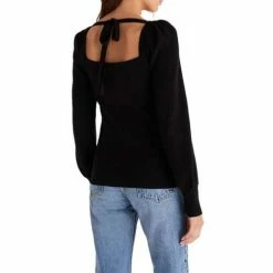 Best reviews of 🎁 Sweaters & Cardigans 👩 Women's Z Supply Hadley Tie Sweater ❤️ -Deals Sitka Store unnamed file 10