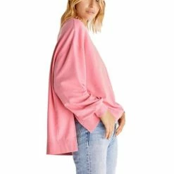 Brand new 🌟 Hoodies & Sweatshirts 👩 Women's Z Supply Modern Weekender Crewneck Sweatshirt 🥰