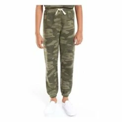 Top 10 🔥 Sweatpants & Joggers 👧 Girls' Z Supply Palmer Camo Joggers 💯