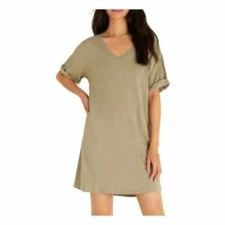 Hot Sale ❤️ Dresses & Jumpsuits 👩 Women's Z Supply V-Neck T-Shirt 👗 Dress 😉