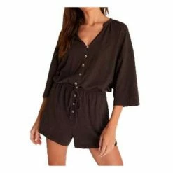 New 😍 Dresses & Jumpsuits 👩 Women's Z Supply Zephyr Jersey Romper 👏