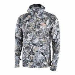 Hot Sale 😀 Hoodies & Sweatshirts Men's Sitka Fanatic 1/4 Zip Hoodie 👏