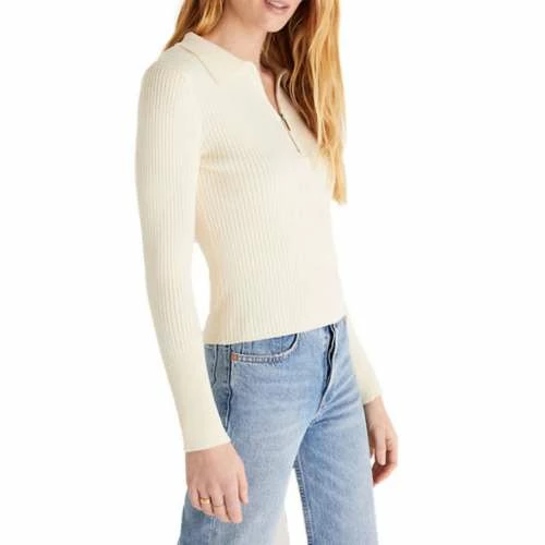 Wholesale 😉 Sweaters & Cardigans 👩 Women's Z Supply Rico 1/4 Zip Sweater 👍 4 Wholesale 😉 Sweaters & Cardigans 👩 Women's Z Supply Rico 1/4 Zip Sweater 👍 - Image 2