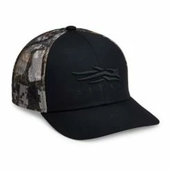 New 🔔 Hats & Caps Men's Sitka Icon Elevated II Mid Pro Trucker Snapback Hat 👍