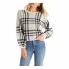 Wholesale 💯 Sweaters & Cardigans 👩 Women's Z Supply Solange Plaid Sweater 💯 -Deals Sitka Store unnamed file 6
