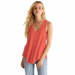 Deals Sitka Store 22 Best deal ⭐ Tanks 👩 Women's Z Supply Rib Hacci Vagabond Tank Top 🤩